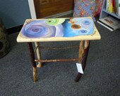Goddess, wood, recycled, upcycled, repurposed, reclaimed table / altar