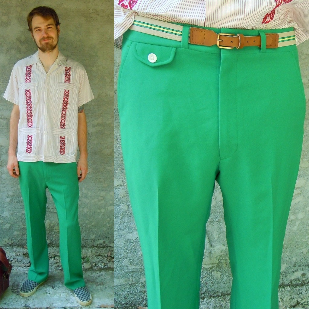 Green Skinny Pants