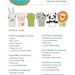 Animal Finger Puppet Patterns (PDF)