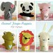 Animal Finger Puppet Patterns (PDF)