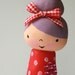 Polymer Clay Kokeshi Dolls tutorial