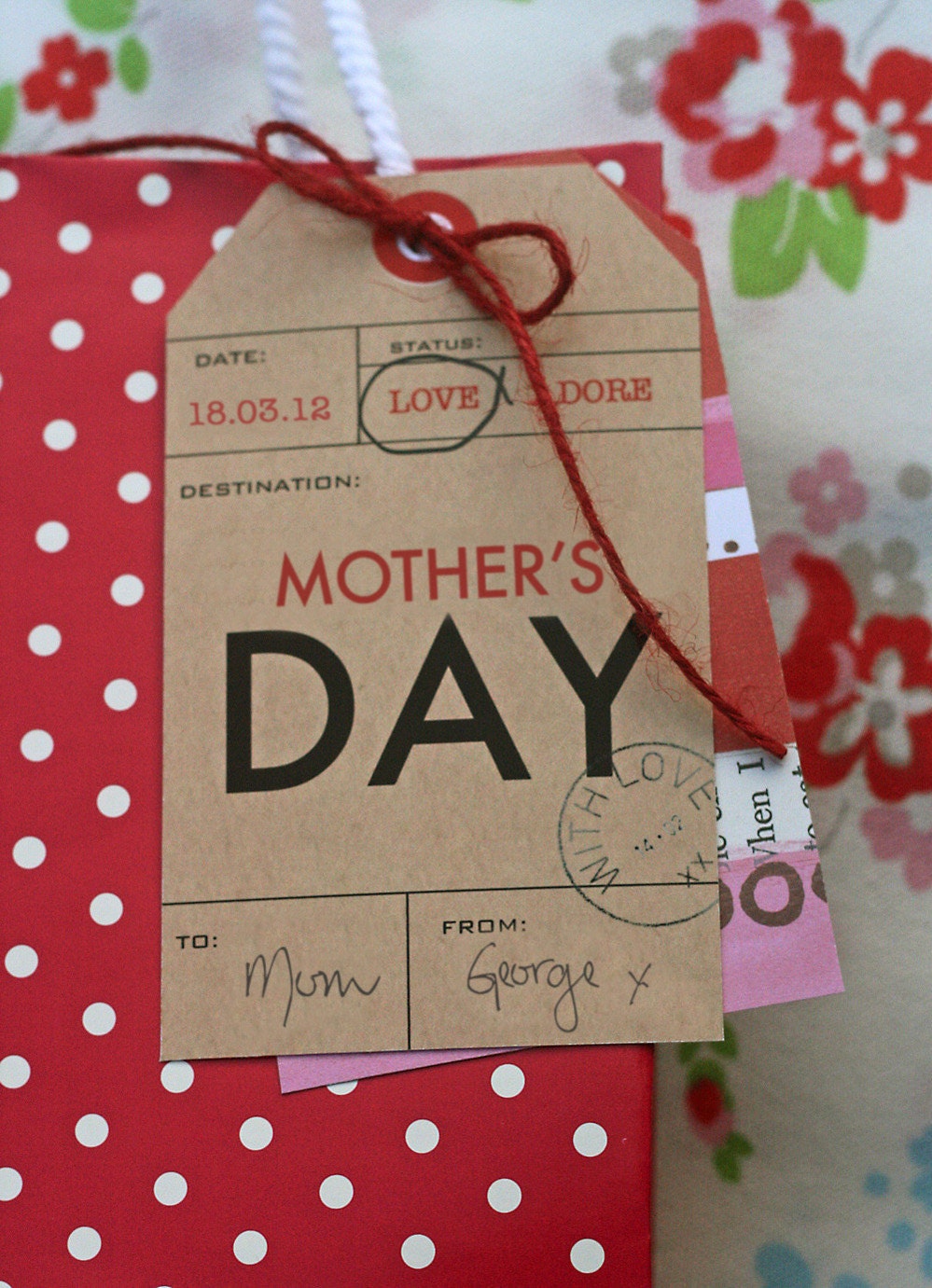 Printable gift tags (CUSTOM ORDER FOR 9georgie9)