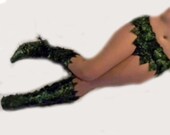 Poison Ivy Fairy Nymph Costume Knee High Boots 8 & 5.5 size only