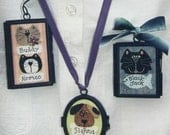Pet Portraits - APPLIQUE AND EMBROIDERY Mini Pictures and Ornaments Pattern