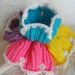 Flower Peddles Crocheted Baby Cap/Hat, Photo Prop, Baby Girl Newborn Size