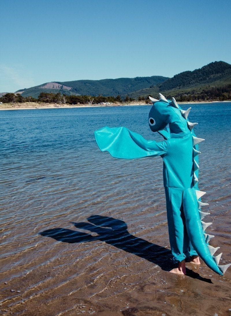 Adult or Child Loch Ness Sea Monster Halloween Costume Custom Size