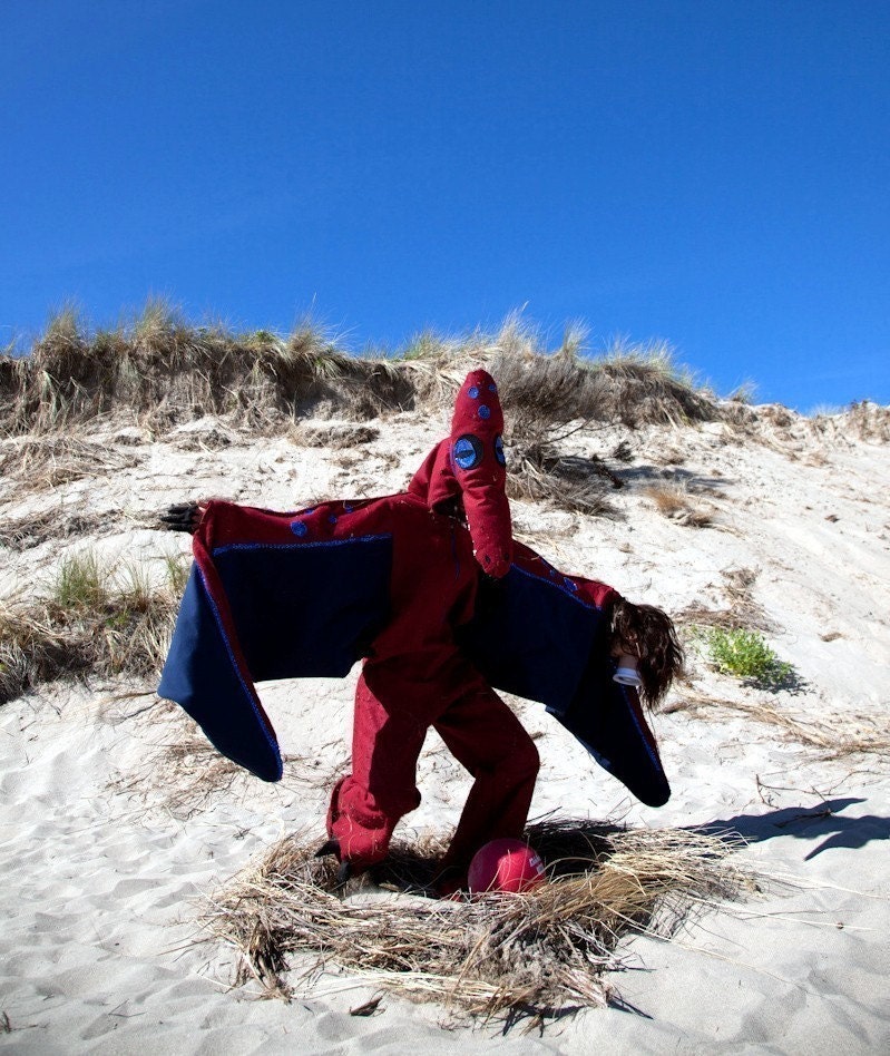 Pterodactyl Dinosaur Monster Halloween Costume Adult or Child Custom Size