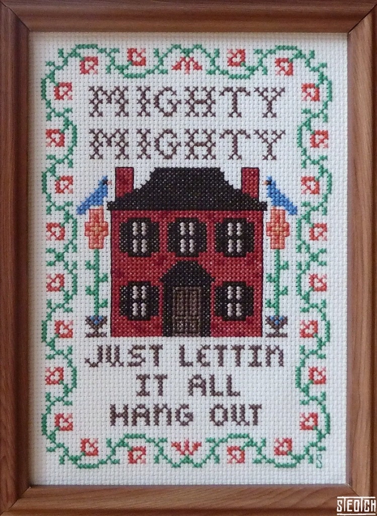 Colonial Brick Home - PATTERN