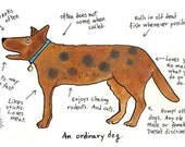 An Ordinary Dog 8.5x11 Print