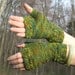 Into the Forest Mitts- Crochet Pattern (PDF file)