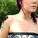 Vintage Black Gothic Tangle Silver Shoulder Necklace