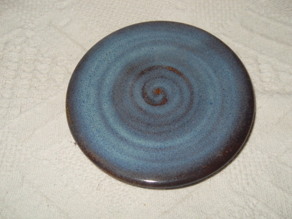Small Handthrown Pottery Plate