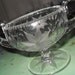 Vintage Cut Glass Sugar Bowl
