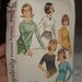 Vintage Sewing Pattern Simplicity size 12 Misses set of Blouses