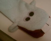 Happy Hippo Washcloth Puppet