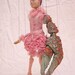 Victorian Crab Girl Marionette