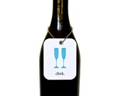 Clink - Set of 6 Wine Tags