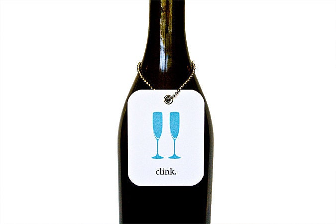 Clink - Set of 6 Wine Tags