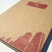 Rock n' Roll City large moleskine journal (sketch) urban boombox notebook