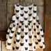 MAY SALE // Black Cat Dress