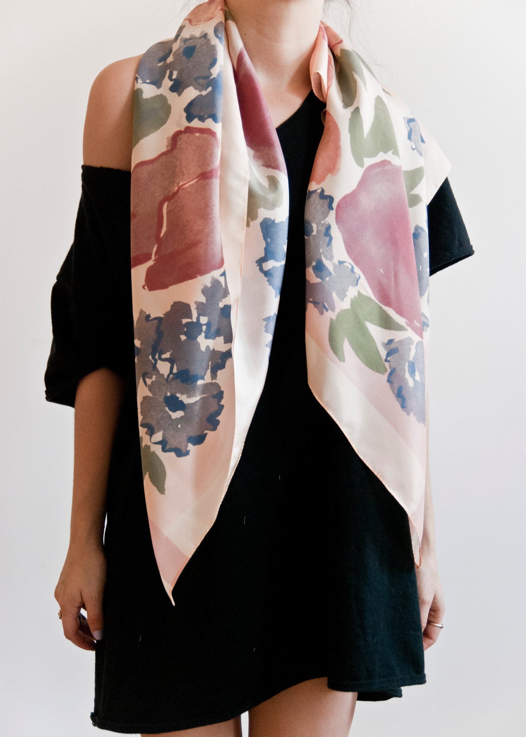 Floral Bouquet Scarf