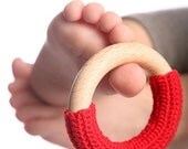 Strawberry red teething ring / First Toy