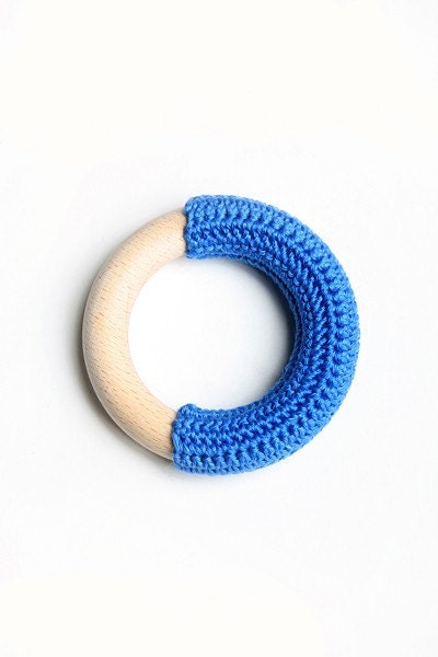 Ocean blue teething ring / First Toy