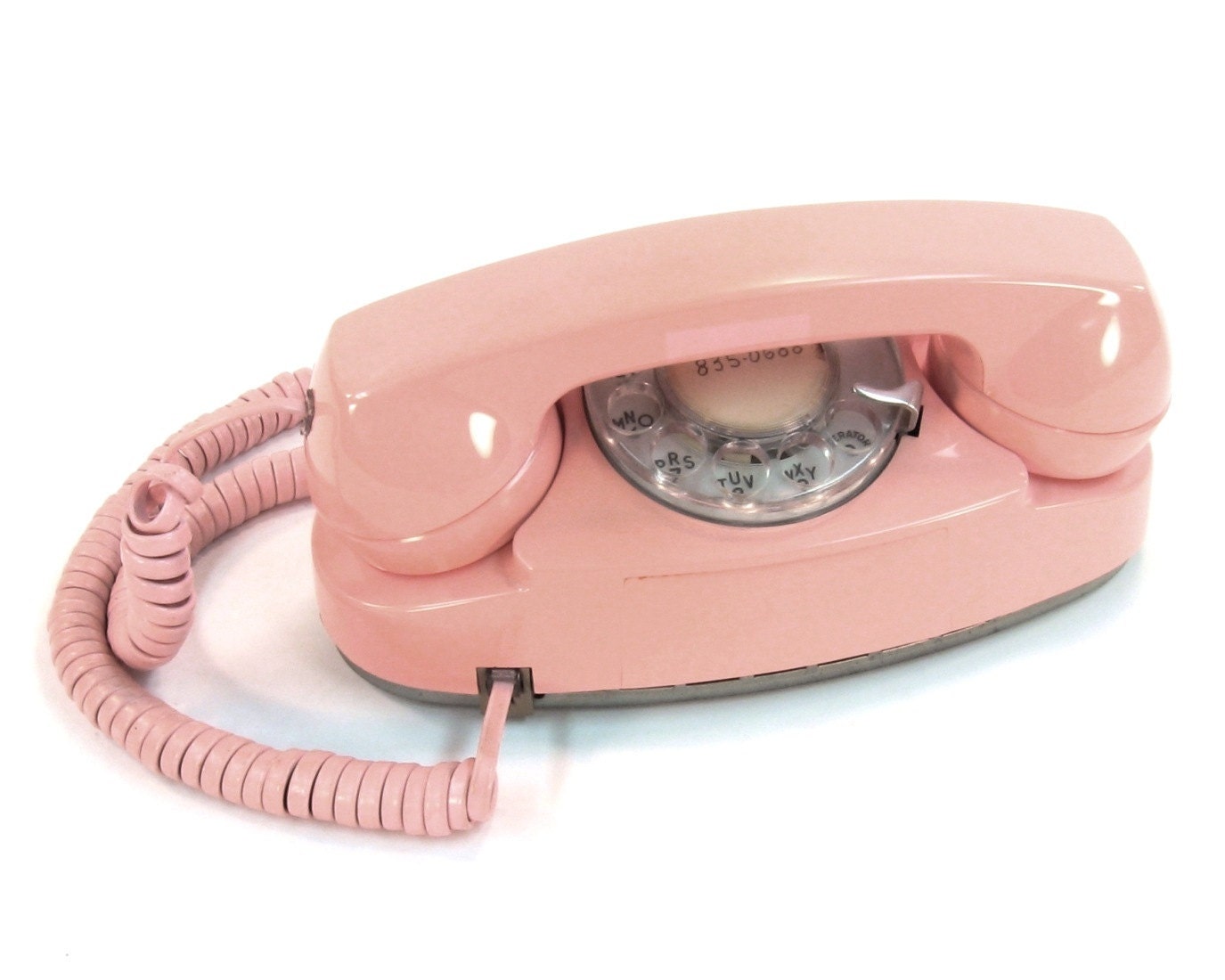 Vintage Rotary Telephone / Pink Princess Phone / Western Electric