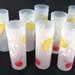 Mid Century Cocktail Glasses Federal Brand / Set of Eight / Mad Men Cocktail Party Cherries