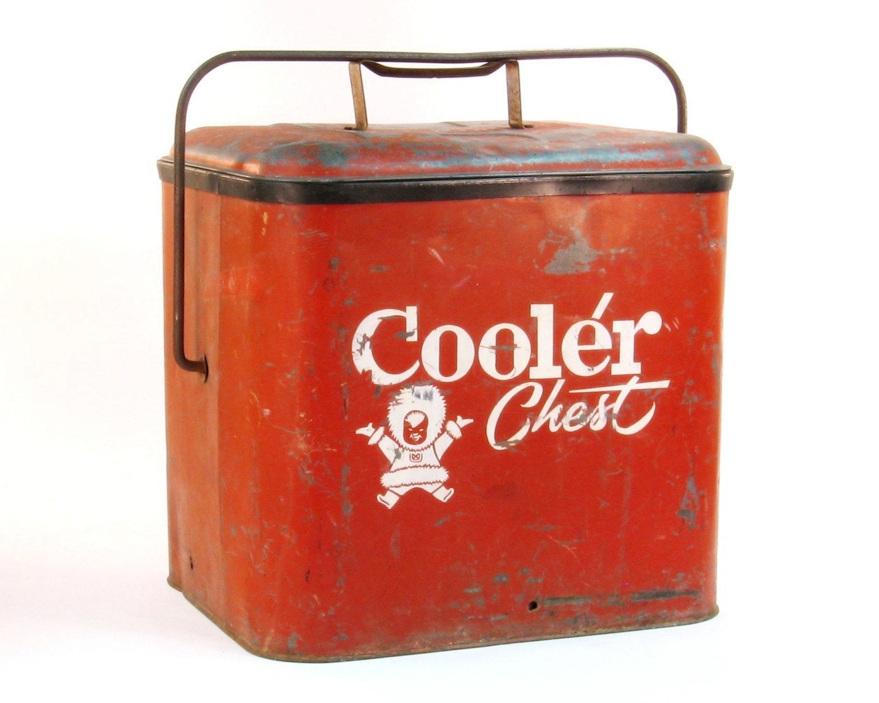Vintage Metal Cooler 112