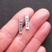 8 Butter Sticks Charms Antique Tibetan Silver Tone Cooking and Baking - SC1220