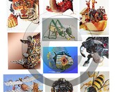 Print Only of Tecopix Computer Art Photograph. (no frame) Sample prints shown below.