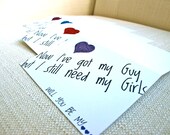 Wedding Will You Be My Bridesmaid Card - Maid of Honor - Flower Girl Personalized Cards