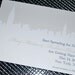 New York City Silhouette Wedding Save the Date or Invitation