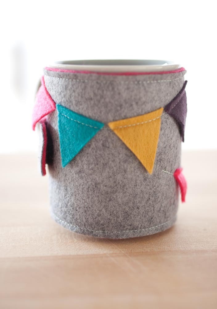 Coffee mug cozy AND mug - banner
