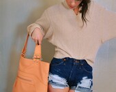 super pale pink sweater, small (bag is currently for sale too in the bags shop section)