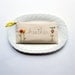 whimsical personalized clutch bag pouch bird garden original custom made in your color choices, lovely statement gift unique gift under 30