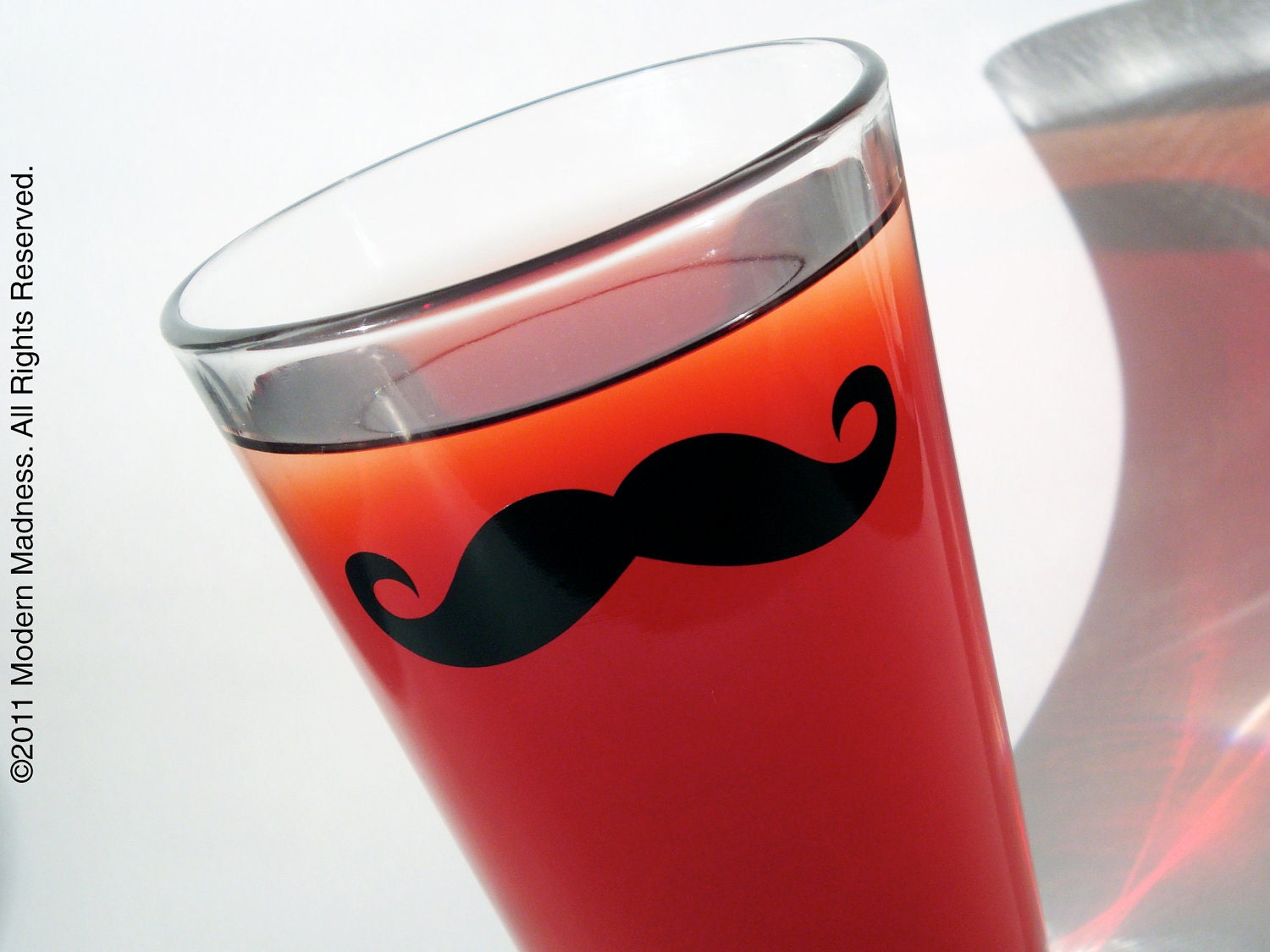 As Seen in Star Tribune Minneapolis - Mustache Glass - Variety of Styles