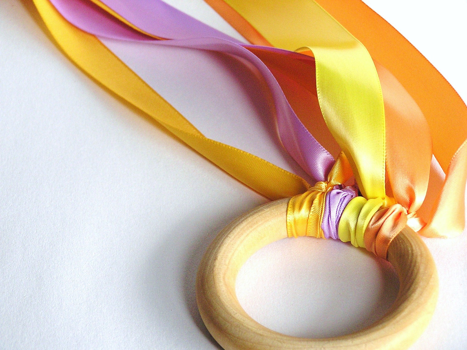 Wooden -Waldorf- Kids -Toy-Natural Wood Toy- FLY ME- Dawn- Wood Hand Kite- Toddler Toy or Party Favor