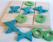 Natural Wood Toy- Tic Tac Toe Wood Game
