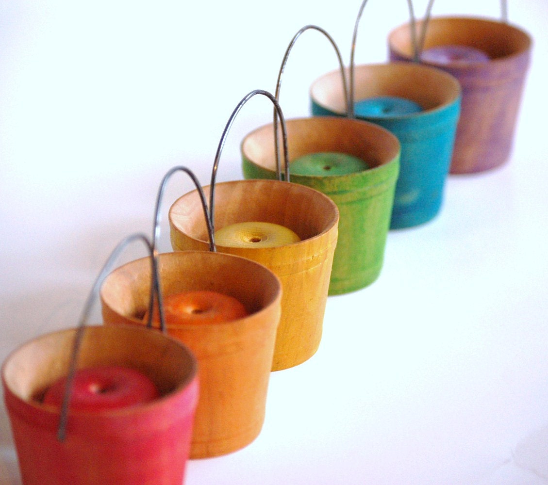 Educational Rainbow Toy- APPLE PICKIN- Waldorf Montessori Autumn Season Etsy Front Page Pick
