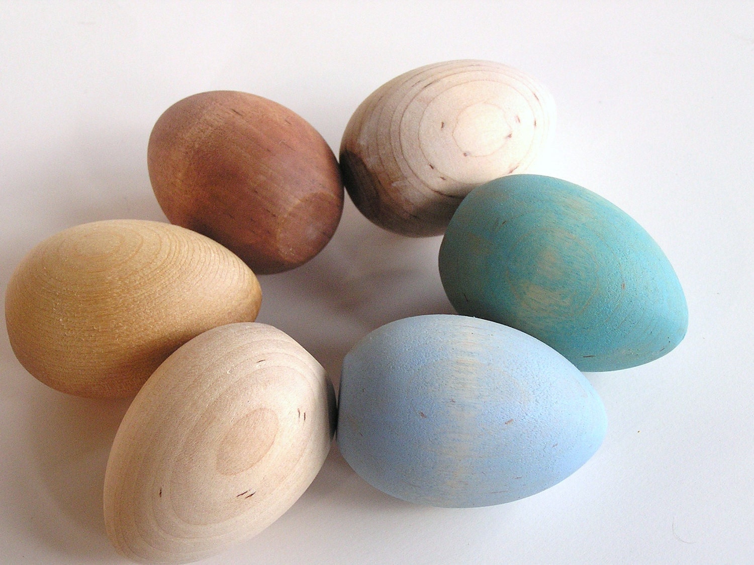 Natural Wood Toy- Easter Eggs- Waldorf- Montessori- Nature Table- FRONT PAGE PICK