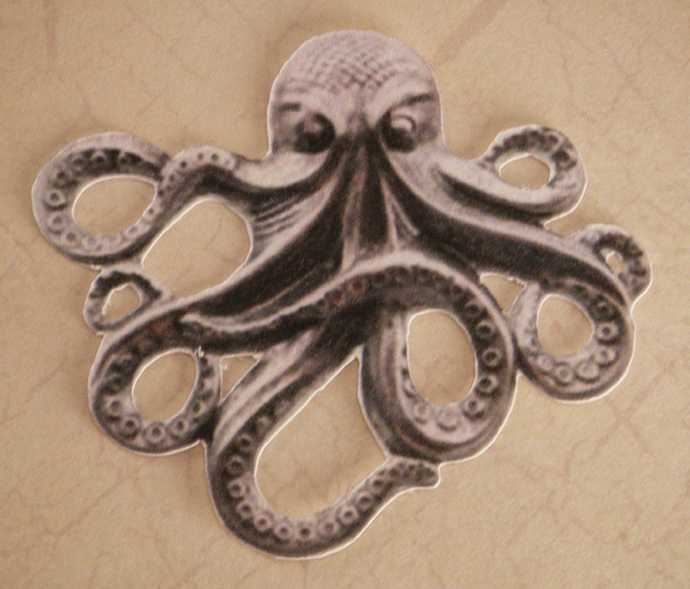 Steampunk Octopus Image Cutout