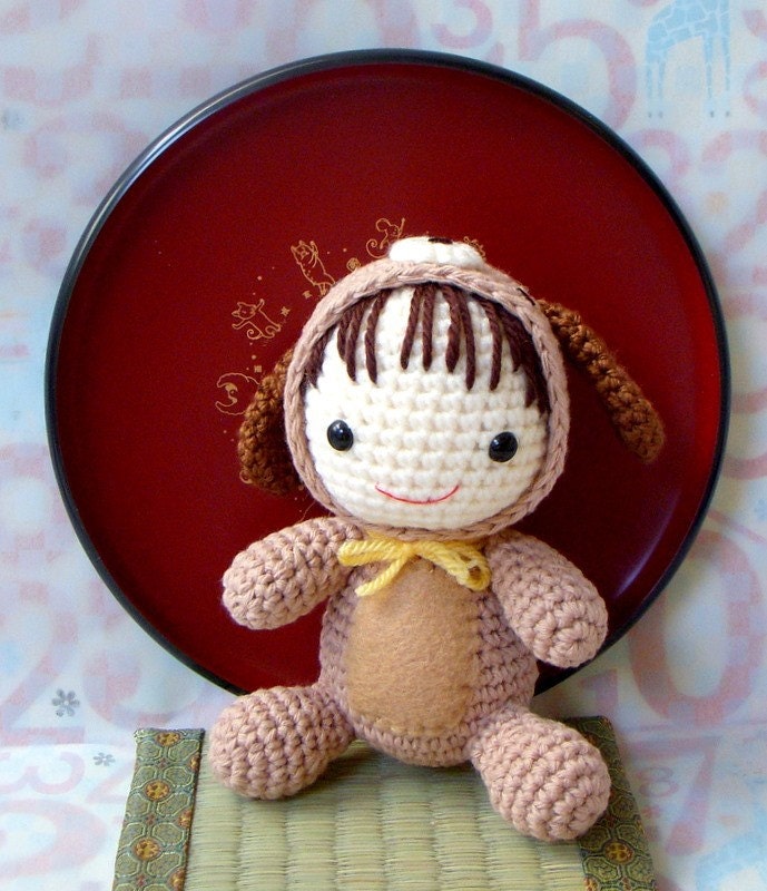 Amigurumi  Pattern - Zodiac Dog Baby - Crochet tutorial PDF