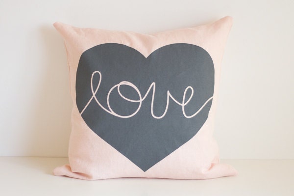 Heart Cushion - love