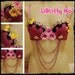 Princess Daisy - EDC Pink Sparkly bra with Chains Costume