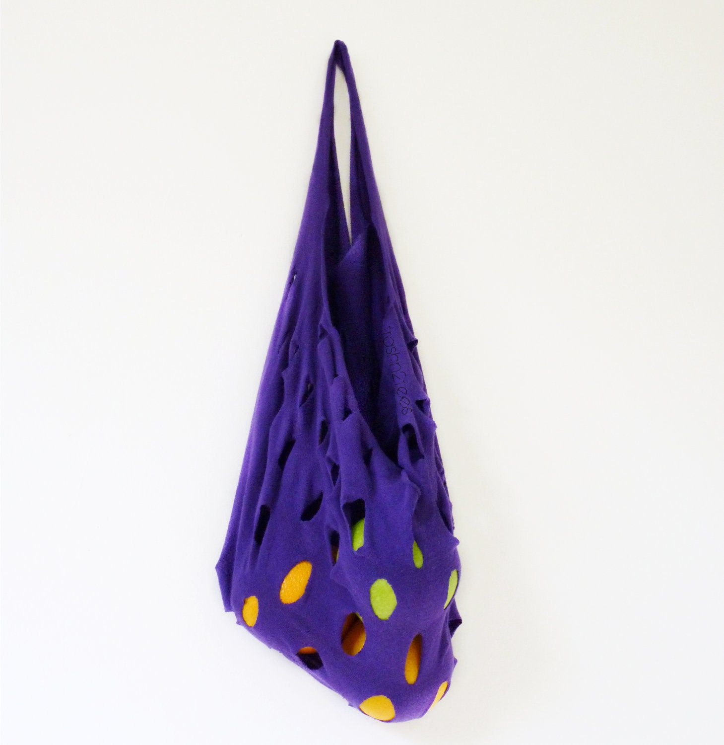 Produce Bag Medium Farmers Market Tote by TrashN2Tees