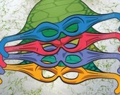 Teenage Turtle Ninja Paper Masks