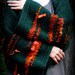 RESERVED for Jules, FINAL PAYMENT, Wearable Art, Handknit Shrug, FishBaySunsets, Layaway Plan