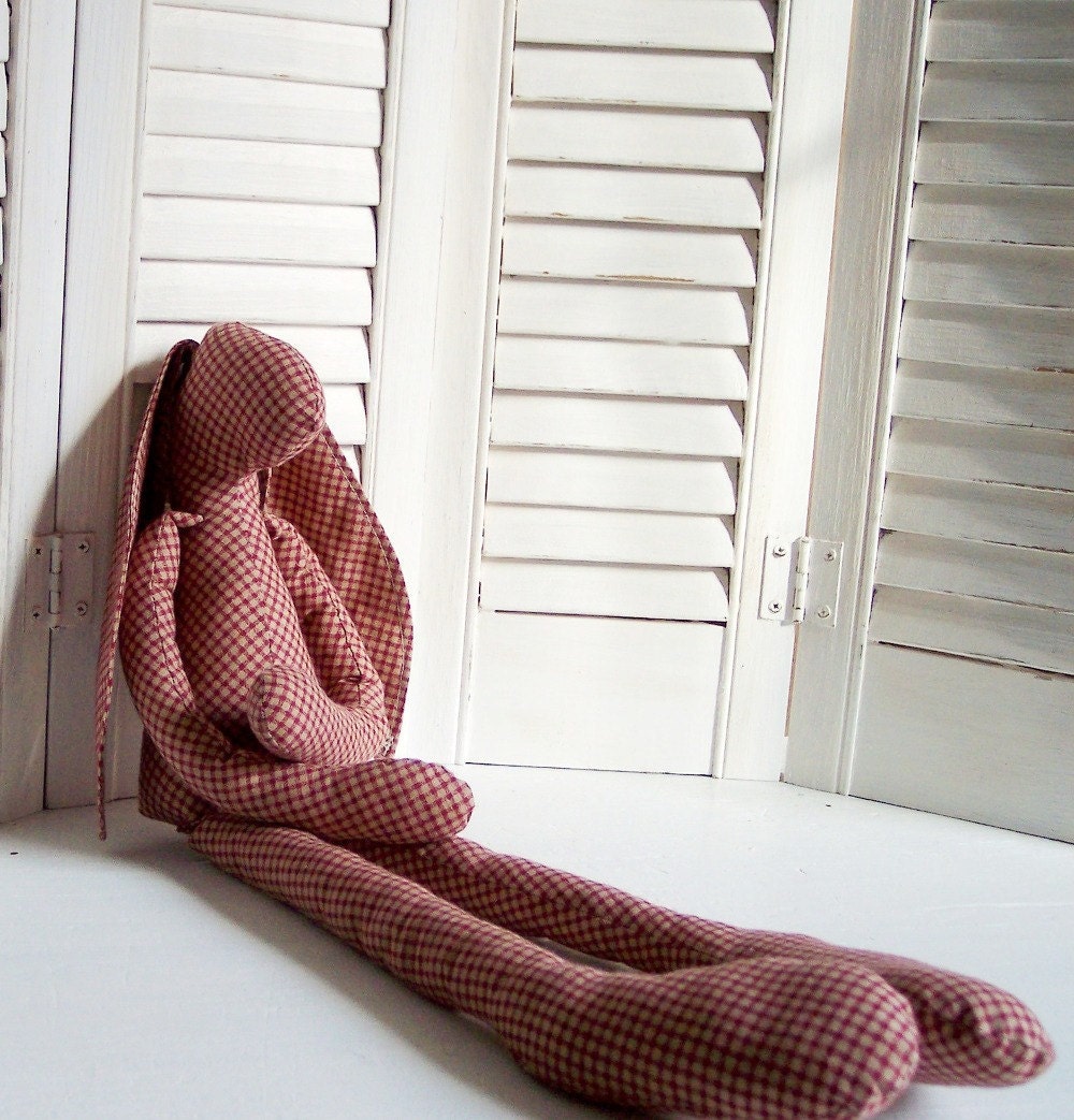 Rabbit Doll: Long Legged Rabbit E Pattern by JDConwell